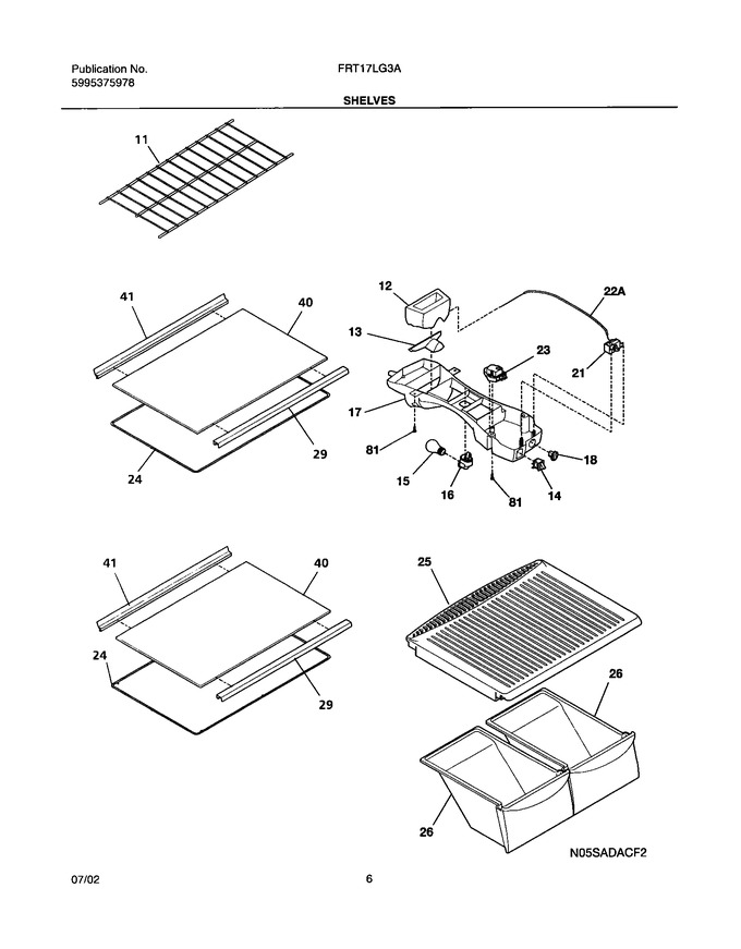 Diagram for FRT17LG3AW1