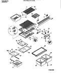 Diagram for 04 - Shelves, Controls, Divider, Mullion
