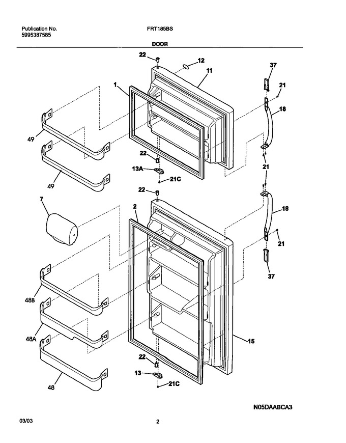 Diagram for FRT185BSB0