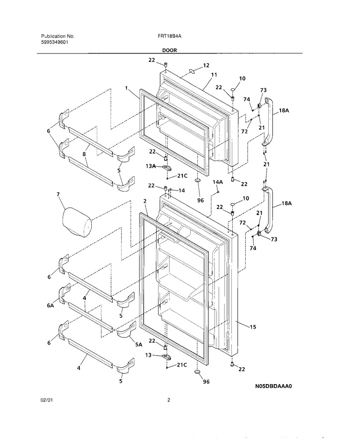 Diagram for FRT18B4AW0