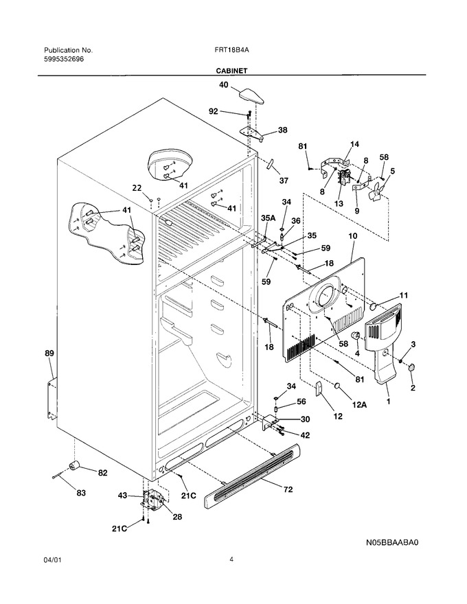Diagram for FRT18B4AT0