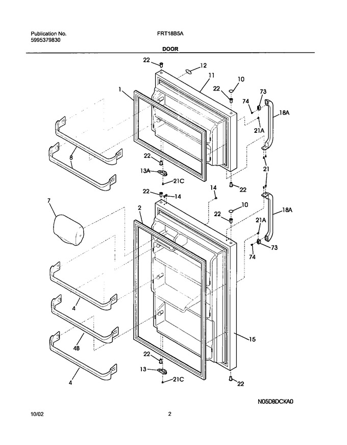 Diagram for FRT18B5AQ4