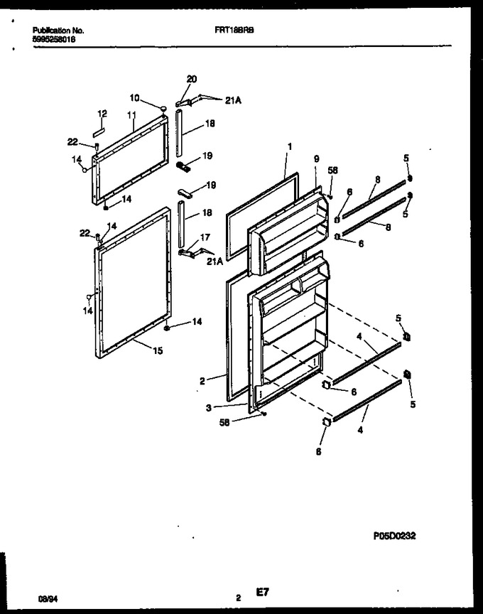 Diagram for FRT18BRBW0