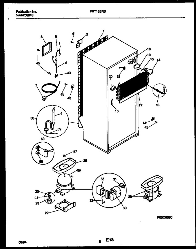 Diagram for FRT18BRBW0