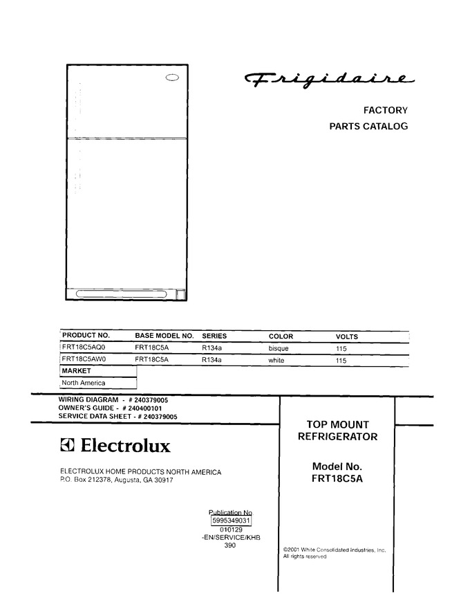 Diagram for FRT18C5AQ0