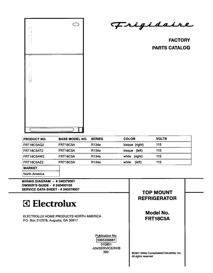 Diagram for FRT18C5AZ2