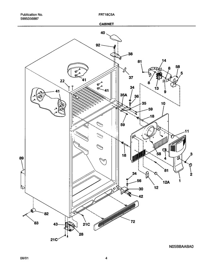 Diagram for FRT18C5AZ2