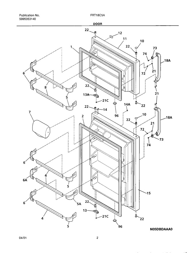 Diagram for FRT18C5AT0