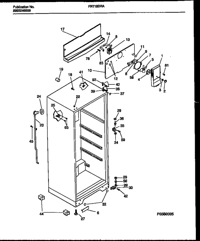 Diagram for FRT18DRAW0