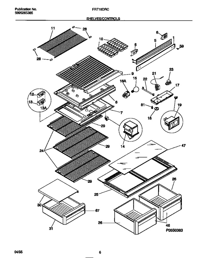 Diagram for FRT18DRCW0