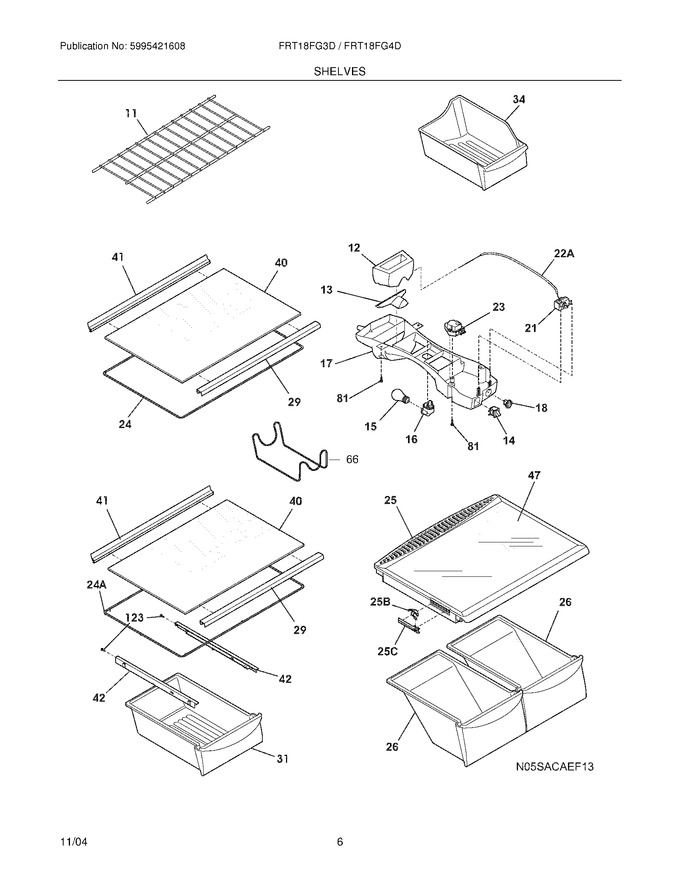 Diagram for FRT18FG3DW0