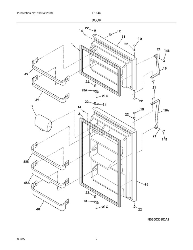Diagram for FRT18FR7EQ2