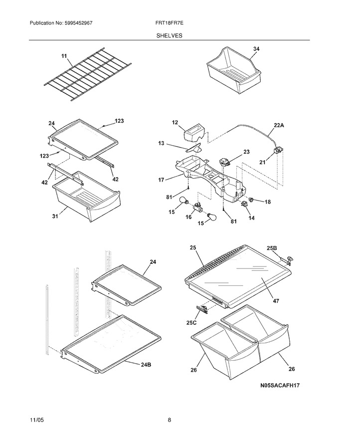 Diagram for FRT18FR7EQ6