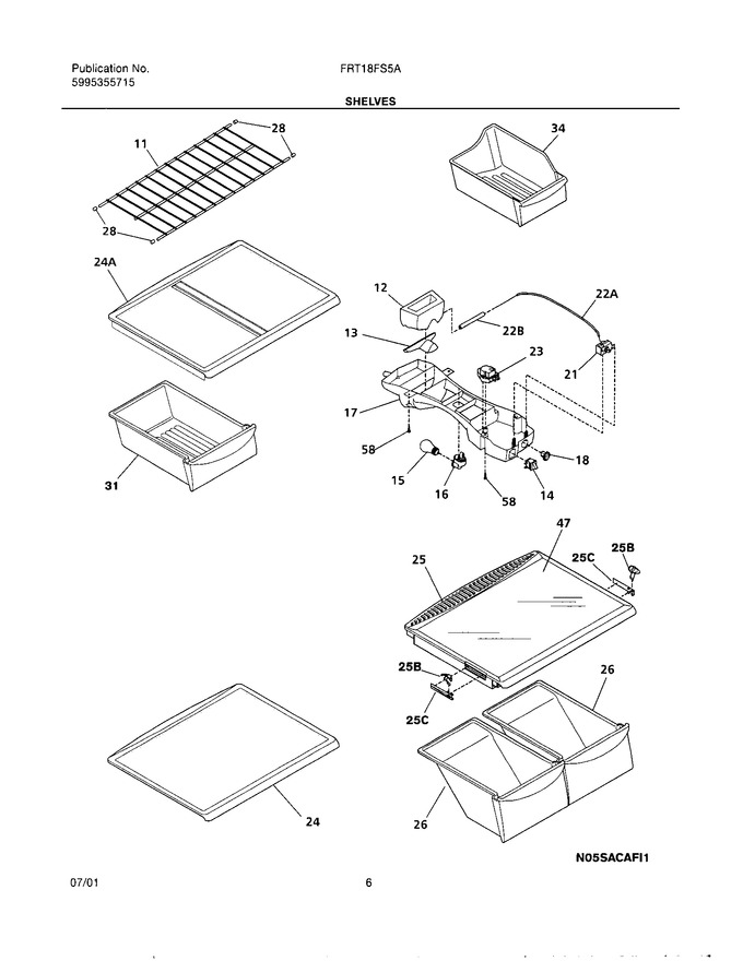 Diagram for FRT18FS5AQ0