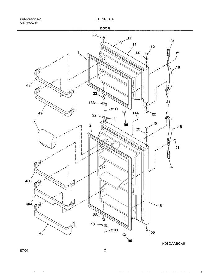 Diagram for FRT18FS5AQ0