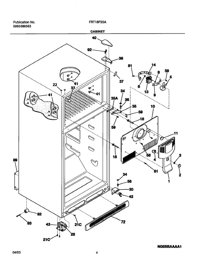 Diagram for FRT18FS5AW6