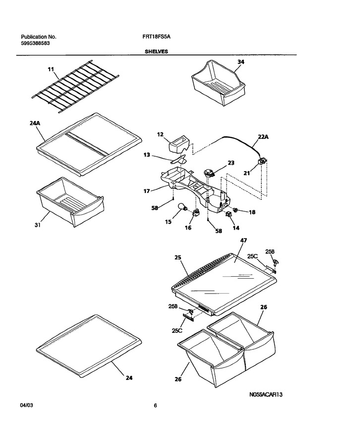 Diagram for FRT18FS5AW6
