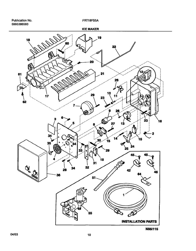 Diagram for FRT18FS5AW6