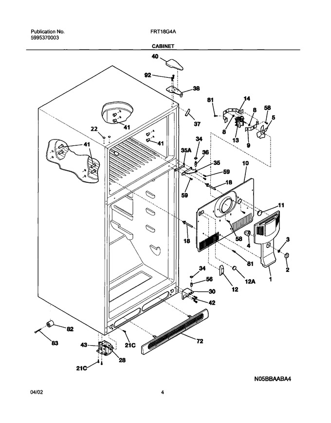 Diagram for FRT18G4AW6
