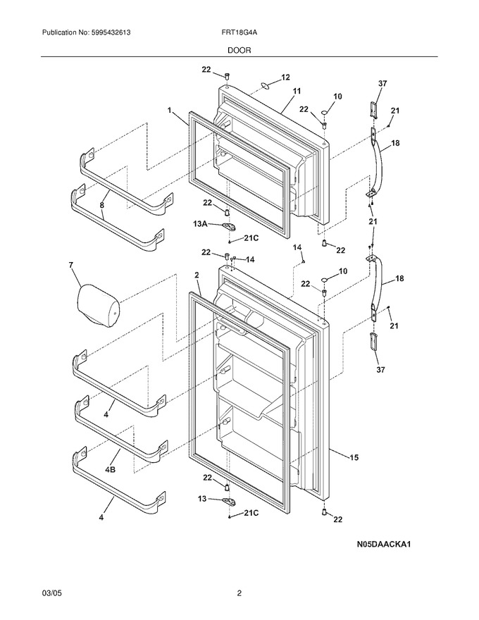 Diagram for FRT18G4AWD