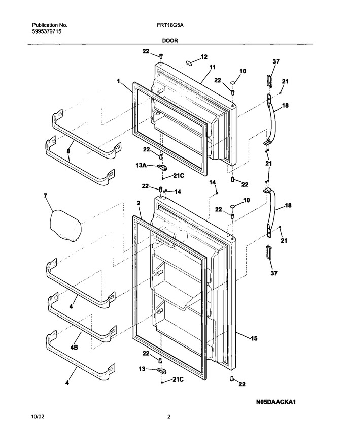 Diagram for FRT18G5AB9