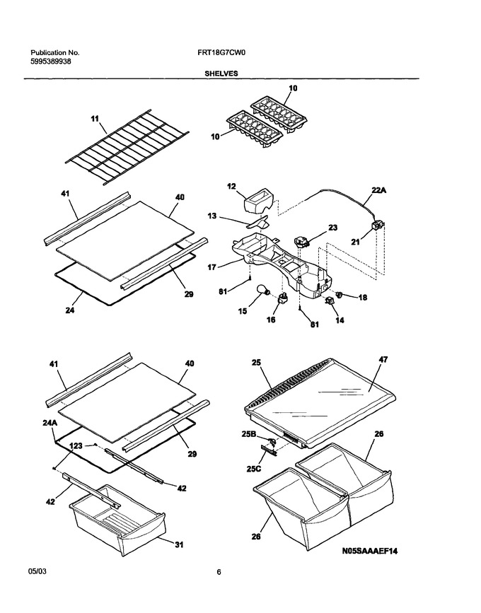 Diagram for FRT18G7CW0