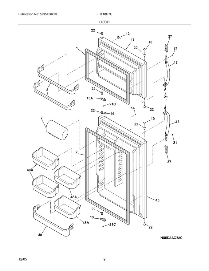 Diagram for FRT18G7CWC
