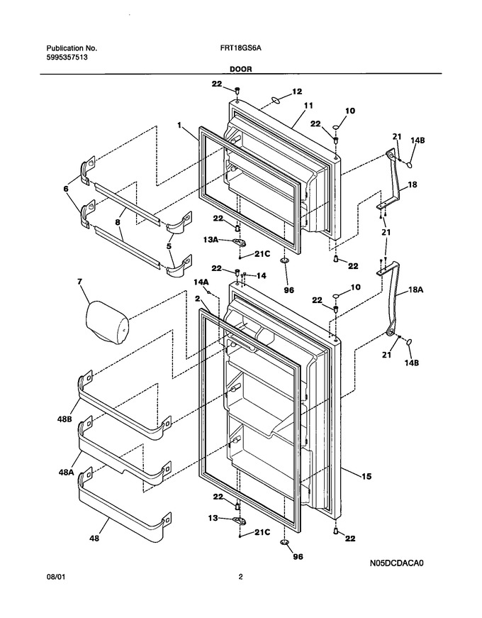 Diagram for FRT18GS6AW0