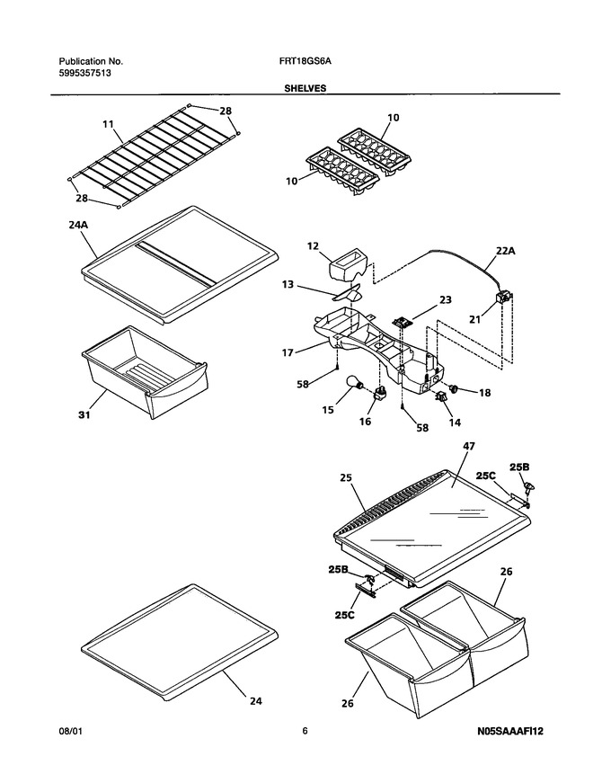 Diagram for FRT18GS6AW0