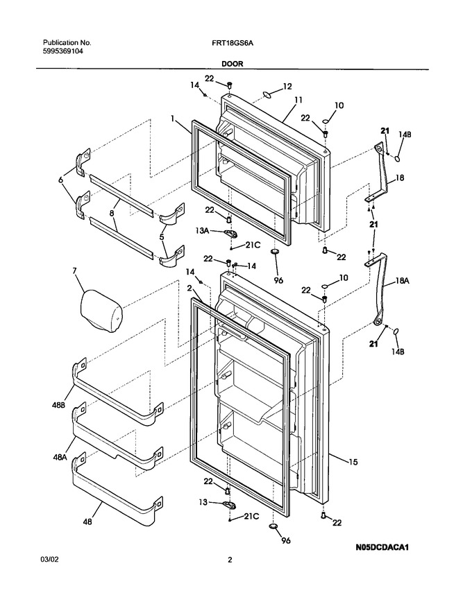 Diagram for FRT18GS6AW2