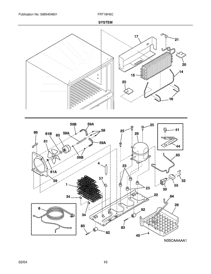 Diagram for FRT18H6CW5