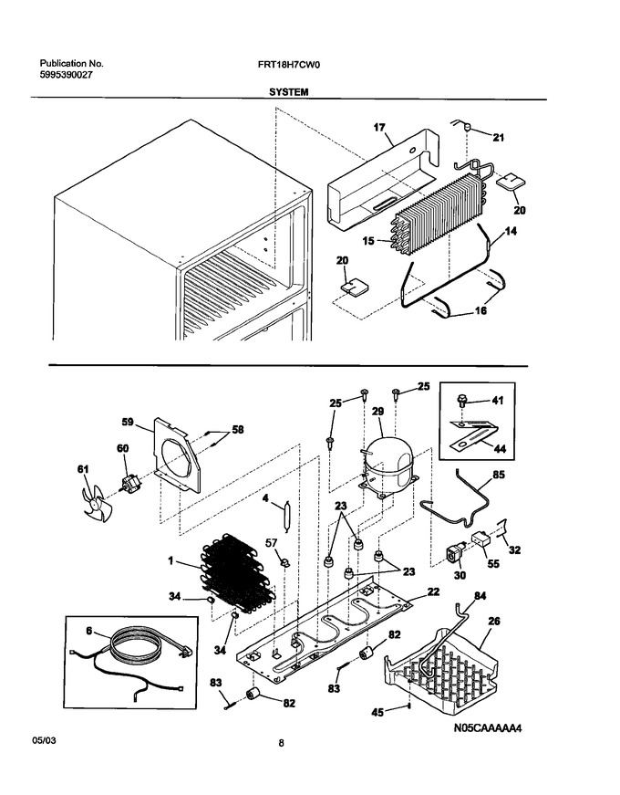 Diagram for FRT18H7CW0