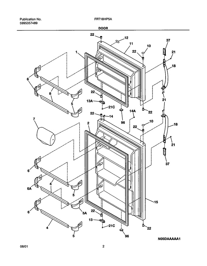 Diagram for FRT18HP5AW2