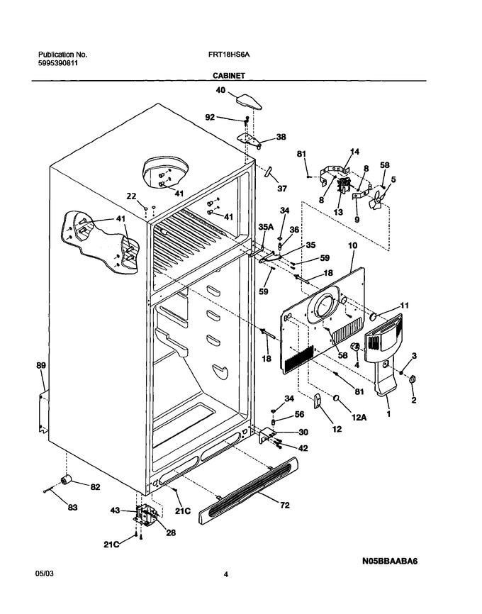Diagram for FRT18HS6AQ8