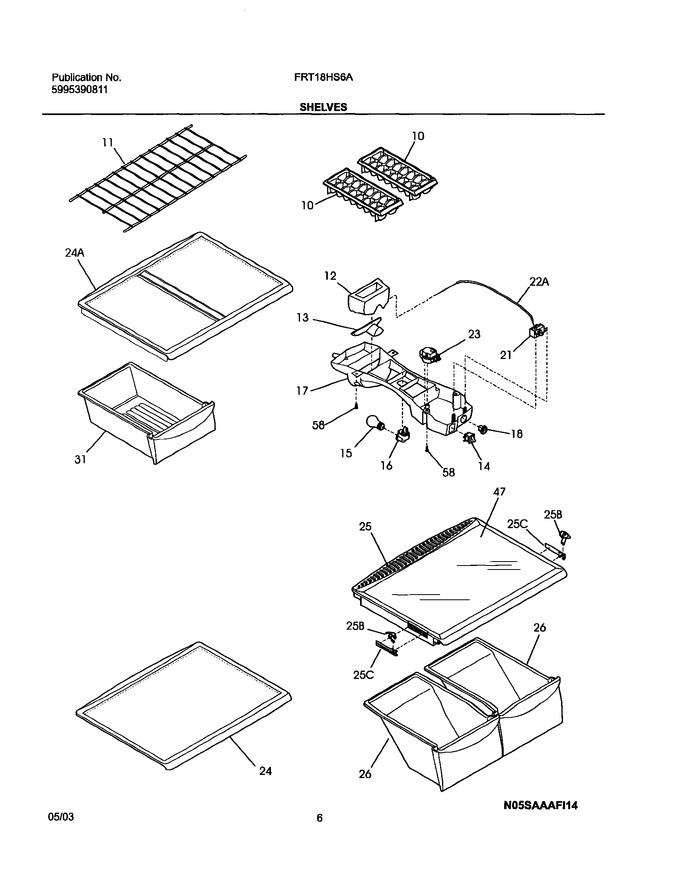 Diagram for FRT18HS6AQ8