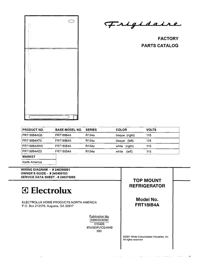 Diagram for FRT18IB4AZ0