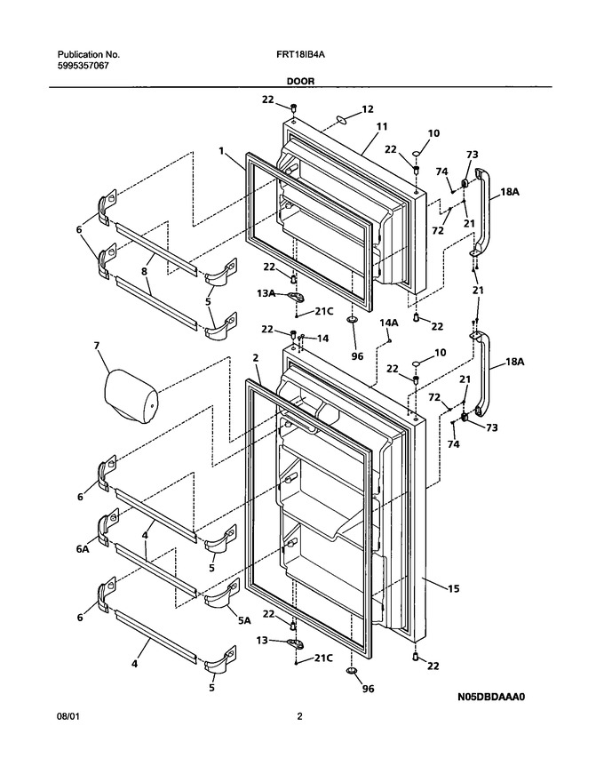 Diagram for FRT18IB4AW2