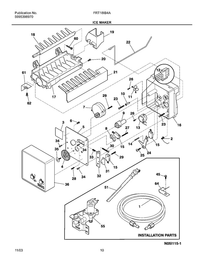 Diagram for FRT18IB4AZ8