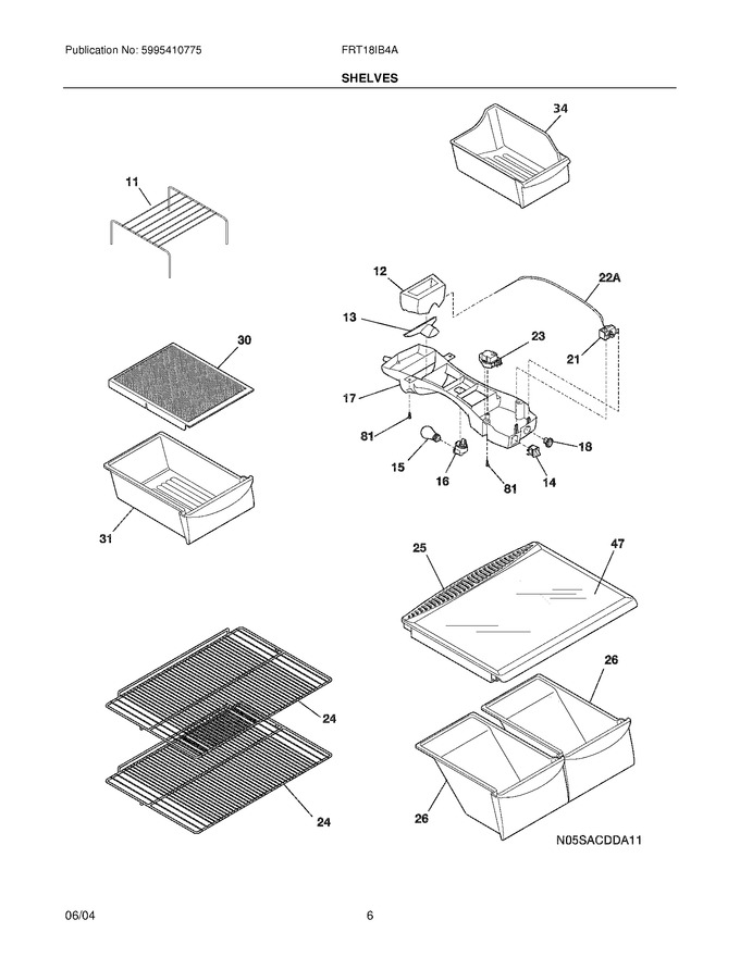 Diagram for FRT18IB4AQA