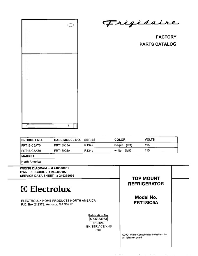 Diagram for FRT18IC5AZ0