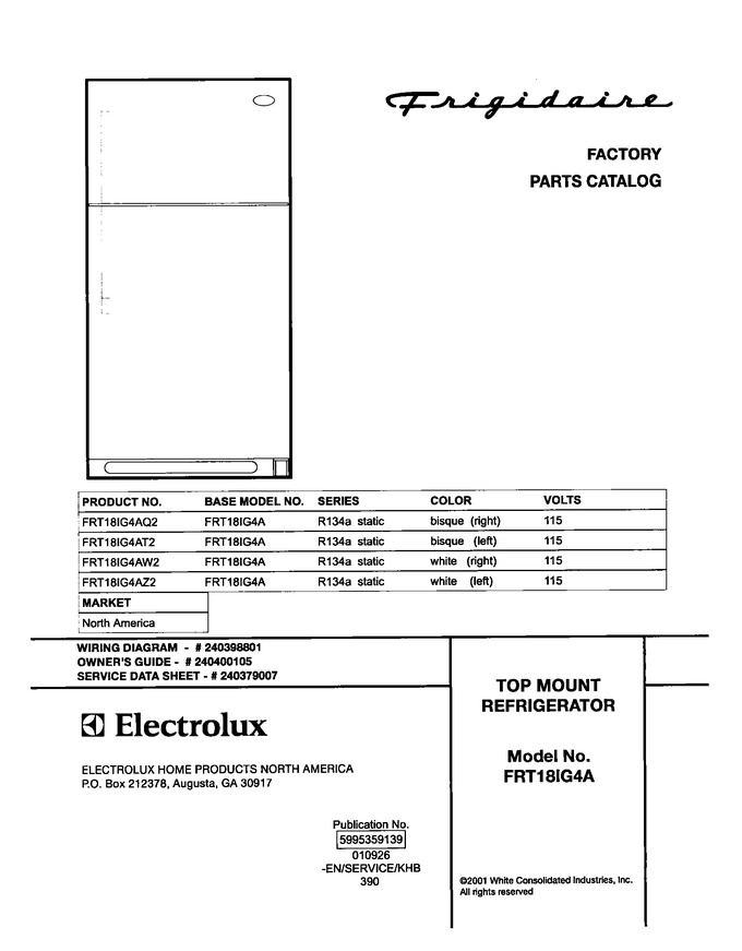 Diagram for FRT18IG4AQ2