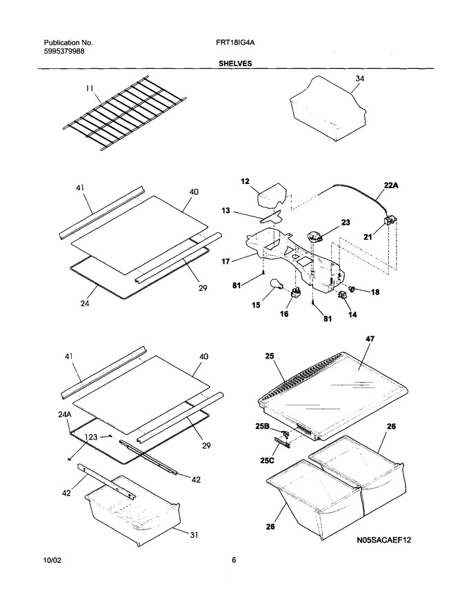 Diagram for FRT18IG4AW6