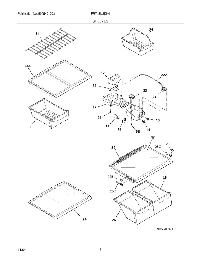 Diagram for FRT18IL6DK4