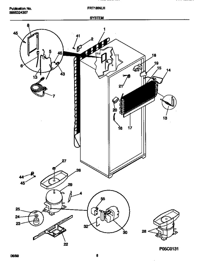 Diagram for FRT18INLHD0