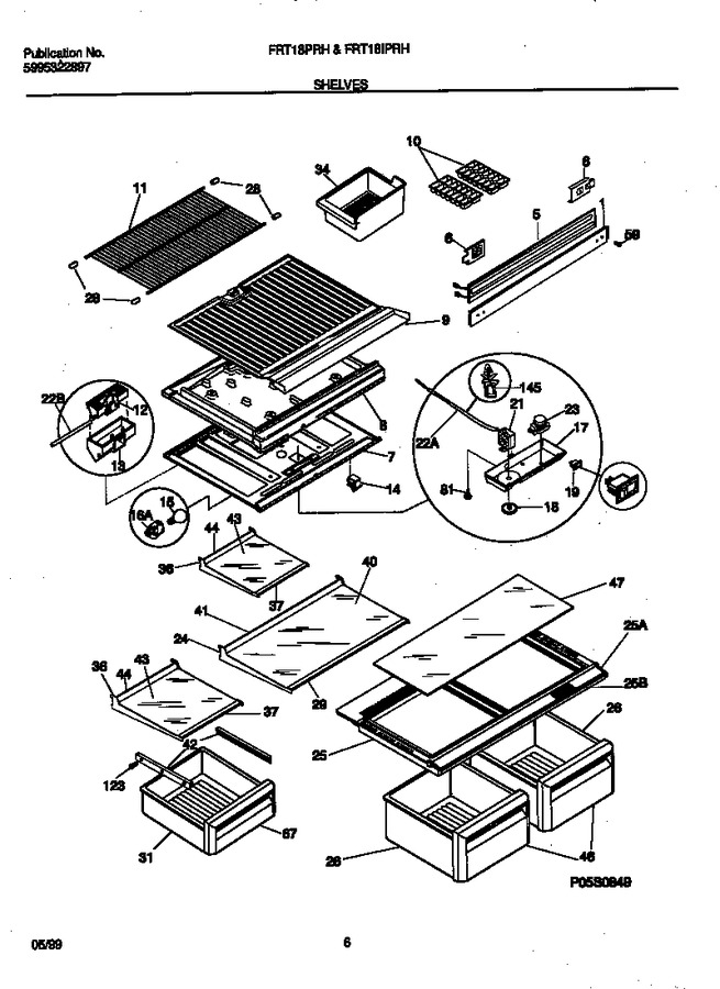 Diagram for FRT18PRHW0