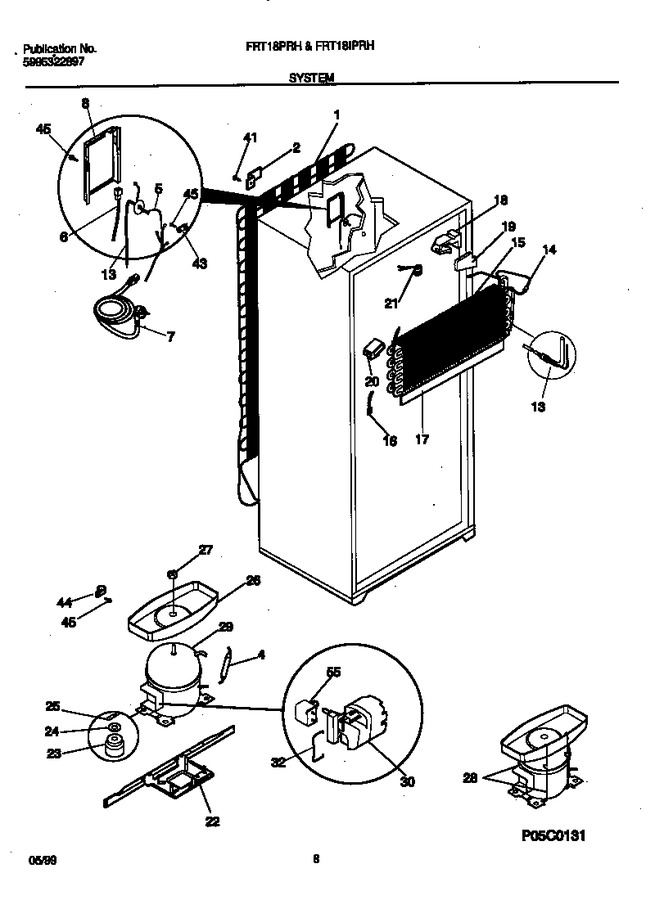 Diagram for FRT18PRHW0