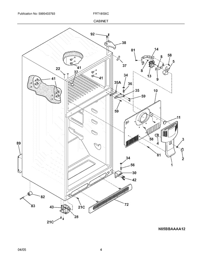 Diagram for FRT18IS6CQC
