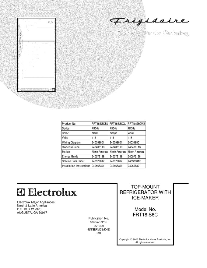 Diagram for FRT18IS6CBJ