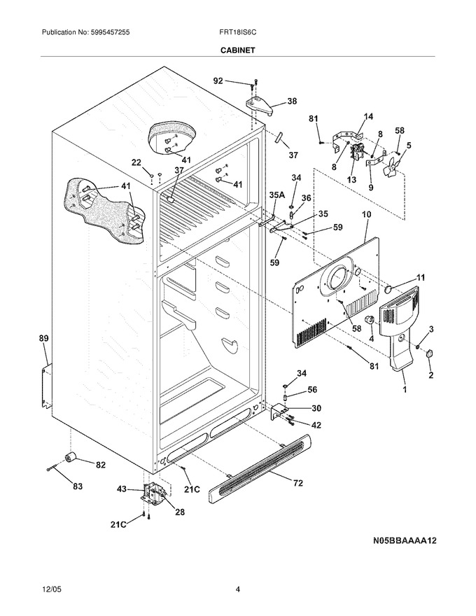 Diagram for FRT18IS6CBJ