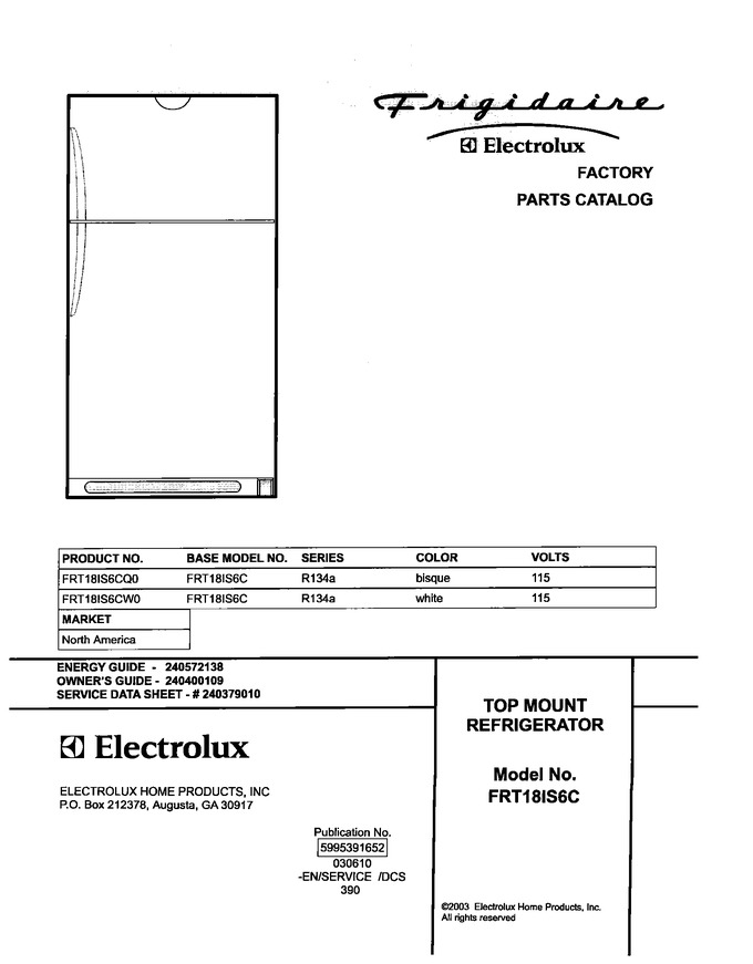 Diagram for FRT18IS6CQ0
